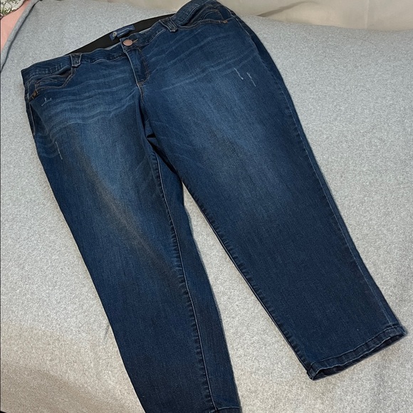 Democracy Ankle Skimmer Jeans 22W Ab Solution Minimalist Capsule - Picture 2 of 11